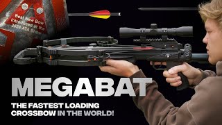 MEGA BAT The Fastest Loading Crossbow In The World [upl. by Yenaj]