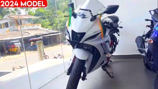 R15 V4 White colour  Yamaha R15 white colour  R15 V4 intensity white colour  r15 V4 full review [upl. by Sillad]