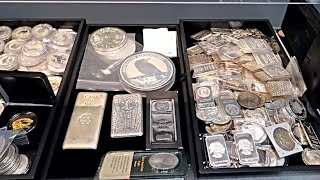 Selling 50000 Gold Silver Stack to a Coin Store [upl. by Aschim]