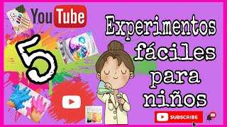 23 EXPERIMENTOS FÁCILES QUE PUEDES HACER AHORA MISMO [upl. by Melloney436]