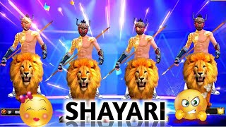 FREE FIRE SHAYARI  FREE FIRE TIK TOK  ARGONTOKER FF SHAYARI SHORTS [upl. by Brana730]