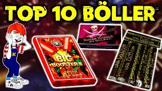 TOP 10 BESTE BÖLLERKNALLKÖRPER  FEUERWERK  Silvester2k [upl. by Gnos]