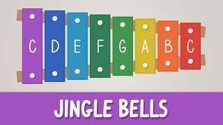 How to play Jingle Bells on a Xylophone  Christmas Songs [upl. by Lareine]