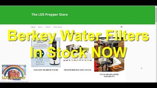 Berkey Water Filters In Stock [upl. by Anayia]