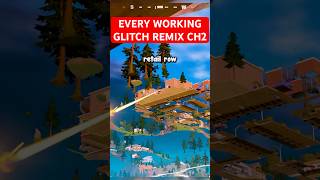 Every Working Glitch Fortnite Remix Chapter 2 🤯 [upl. by Tloh35]