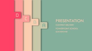 Animated PowerPoint Slide Design Tutorial [upl. by Tonina]