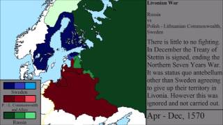 The Livonian War and Northern Seven Years War Every Month [upl. by Artened300]