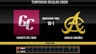 🔴 EN VIVO GIGANTES DEL CIBAO vs AGUILAS CIBAEÑAS  LIGA DOMINICANA DE BEISBOL  LIDOM 2023 [upl. by Lacombe]