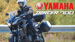 Yamaha Tracer 700 2017 Prueba a fondo  Test  Review [upl. by Manbahs]