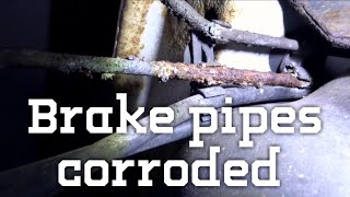 Brake pipes corroded [upl. by Castara938]