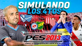 SIMULAMOS LOS 4TOS DE FINAL  PES 2013 ACTUALIZADO AL 2024  COPA DE LA LIGARCHA [upl. by Etnaid]