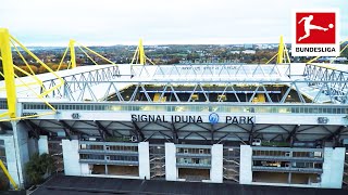 This is how Dortmunds Stadium Looks Like from Inside  Signal Iduna Park  Behind the Scenes [upl. by Feerahs612]