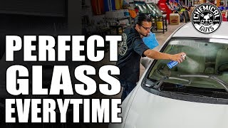 How To Get Perfect Glass Everytime  Clean Glass Windows Easily  Chemical Guys Car Care [upl. by Aeikan]