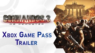 Commandos 3 – HD Remaster  Xbox Game Pass Trailer DE [upl. by Ayanej]