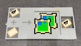 Working Lego Minecraft Cartography Table [upl. by Ydnik]