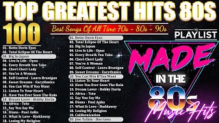 Back To The 80s  80s Music Hits  80s Greatest Hits Album  Best Songs Of Best Hits 80s [upl. by Auj]