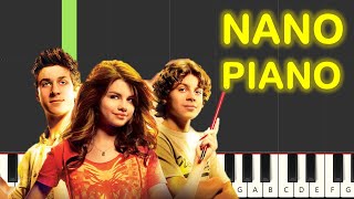 Wizards Of Waverly Place Intro Theme Piano Tutorial [upl. by Carmon]