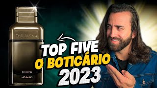 TOP5 MELHORES PERFUMES MASCULINOS DO BOTICÁRIO ATUALIZADO 2023 [upl. by Banwell]