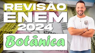 Questão sobre Botânica  Absorção e Transporte de Seiva Bruta ou Inorgânica  Revisão ENEM 2024 [upl. by Rosanna235]