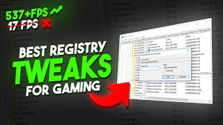 🔧 Best Registry Tweaks To Optimize Windows 1011 For Gaming  New Methods 2023 ✅ [upl. by Eemiaj905]