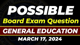 ACTUAL LET DRILLS 2024 BLESSINGS GENERAL EDUCATION NEW CURRICULUM REVIEWER LET EXAMINATION [upl. by Haroppiz]