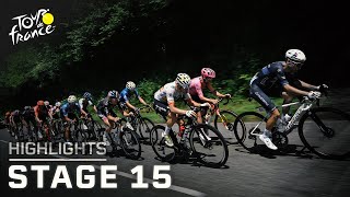 Tour de France 2024 Stage 15  EXTENDED HIGHLIGHTS  7142024  Cycling on NBC Sports [upl. by Dnaletak456]