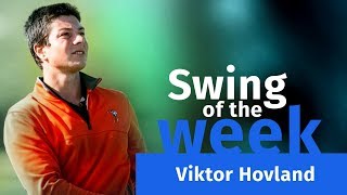 Viktor Hovland – Swing of the Week [upl. by Kaslik589]