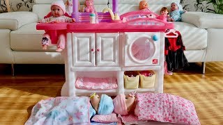 Baby Dolls Love amp Care Deluxe Nursery Center Set up amp Play Baby Born Baby Annabell amp Nursery Rhymes [upl. by Biron950]