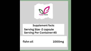 fish oil capsules skincare herbs herbalmedicine natural organic [upl. by Relluf210]