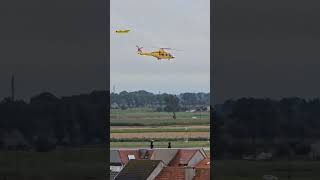 AIRBUS Helicopter H175 Noordzee Helikopters Vlaanderen NHV OstendBruges Airport shorts [upl. by Ahterahs458]