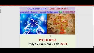 Predicciones Acuario del 21 de Mayo al 21 Junio de 2024 [upl. by Ynot]