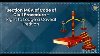 CAVEAT PETITION IN TAMILCPCSEC 148A [upl. by Accisej]