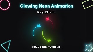 Create Stunning Neon Animation with CSS  Neon Glowing Effect  Neon Animation Tutorial 💻🎨 [upl. by Atsirt]