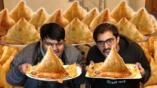 ALOO SAMOSA CHALLENGE ACCEPTED  RHS [upl. by Jael]