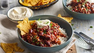 Easy Chilli Con Carne recipe [upl. by Ainesell]