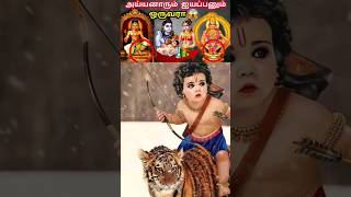 ஐயப்பனும் அய்யனாரும் ஒருவரா Difference Between Ayyappan Ayyanar shorts ayyappan ayyappa shorts [upl. by Kcira]