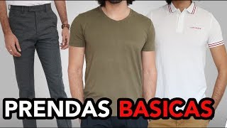 10 PRENDAS BASICAS QUE TODO HOMBRE DEBE TENER  JM Montaño [upl. by Akli266]