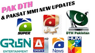 PAK DTH amp PAKSAT MM1 NEW UPDATES [upl. by Llebana]