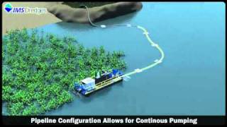 5012 LP Dredger Animation [upl. by Esylle758]