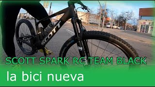 Scott Spark RC Team Black en acción [upl. by Lotson]