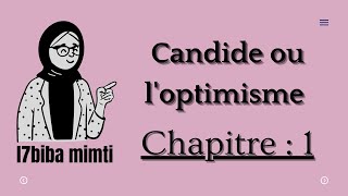 Candide ou loptimisme chapitre 1 candide ou loptimisme مترجم en arabe  Candide voltaire analyse [upl. by Kalli]