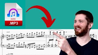 How to Instantly Convert an mp3 Audio File into Sheet Music for Free AnthemScore and MuseScore [upl. by Desireah783]