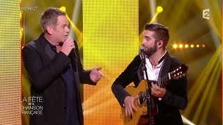 Kendji Girac et Garou  quotLa Bohèmequot  Fête de la Chanson Française 2014 [upl. by Nohj55]