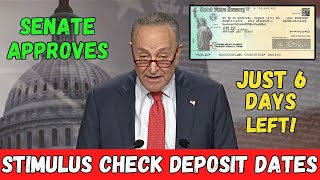 quotSHOCKING NEWS Senate Approves 2000 Stimulus Check Check Deposit Dates Nowquot [upl. by Enayd]