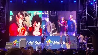 Mario Castañeda y René García Las voces de Goku y Vegeta En el Friki Festival 2018 en LimaPeru [upl. by Oilicec964]