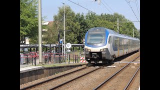 NS FLIRT Vertrekt uit station EttenLeur als sprinter Roosendaal [upl. by Heyman633]