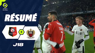 STADE RENNAIS FC  OGC NICE 2  0  Résumé  SRFC  OGCN  20232024 [upl. by Ahsiuqat]