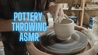 Pottery Throwing ASMR No Narration or Music [upl. by Eidolem]