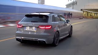 LOUD Audi RS3 Sportback 8V Exhaust Compilation [upl. by Assirk]