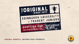 Edinburgh University 12 Tranent Juniors  Scottish Cup 202021 – Preliminary Round Two [upl. by Enoved431]